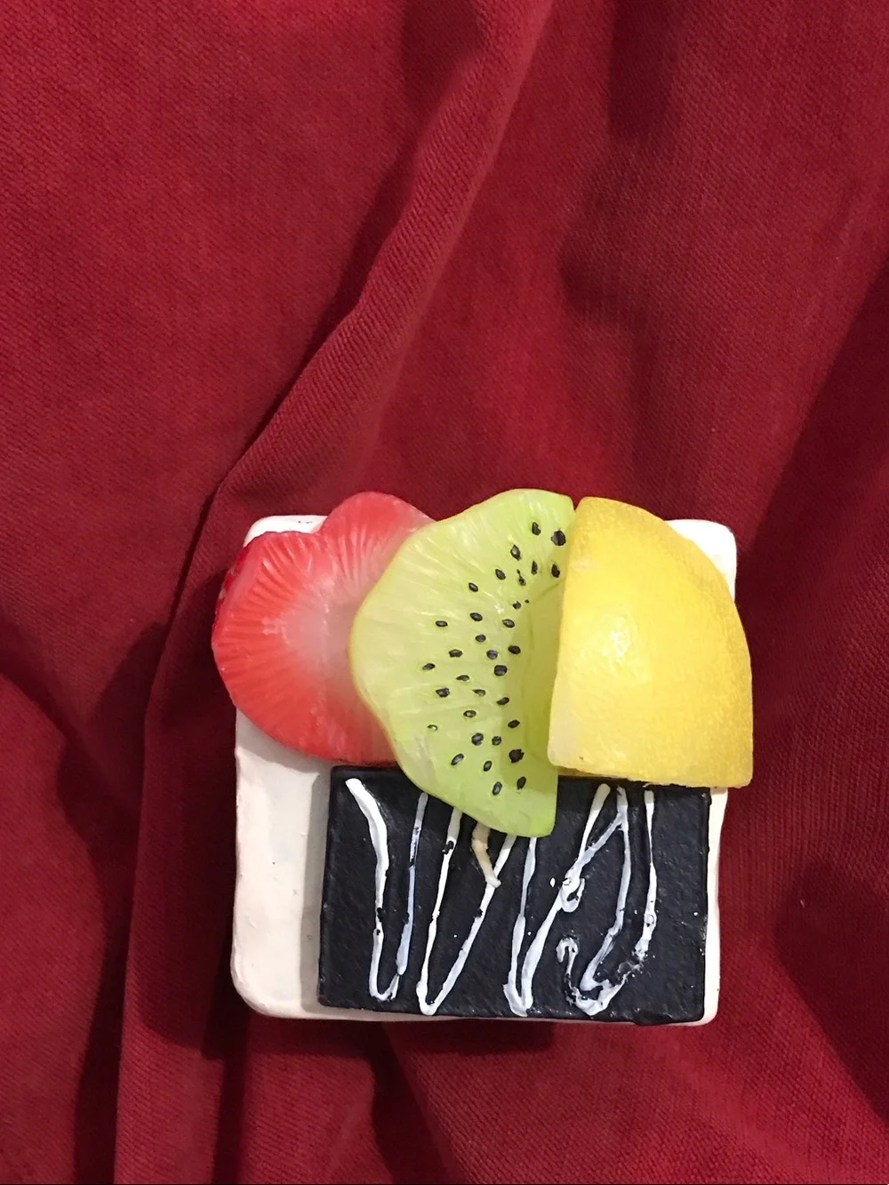 Fruit Cake Candles
